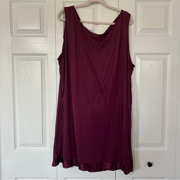 Vintage Vanity Fair Romantic Slip Dress Size 3XL, floral embellishments - Picture 8 of 16